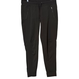 Athleta Charcoal Gray Trekkie Mid Rise Legacy Jogger Pants Womens 12 Tall